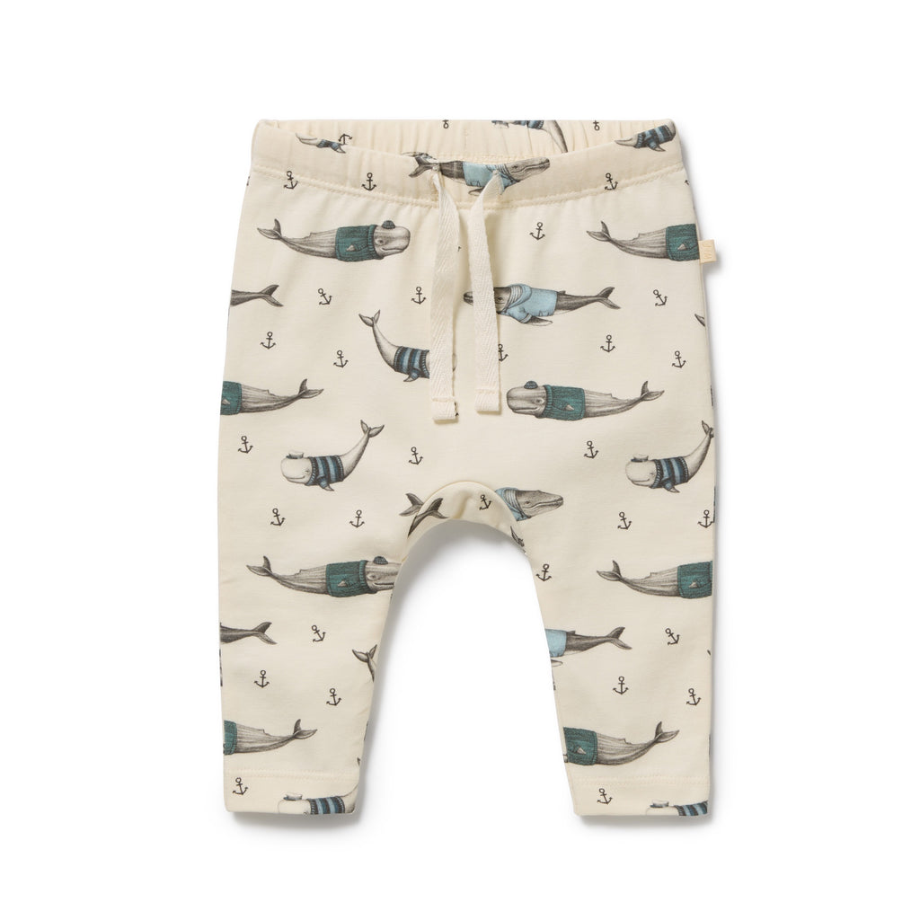 Woolly Whales Organic Legging