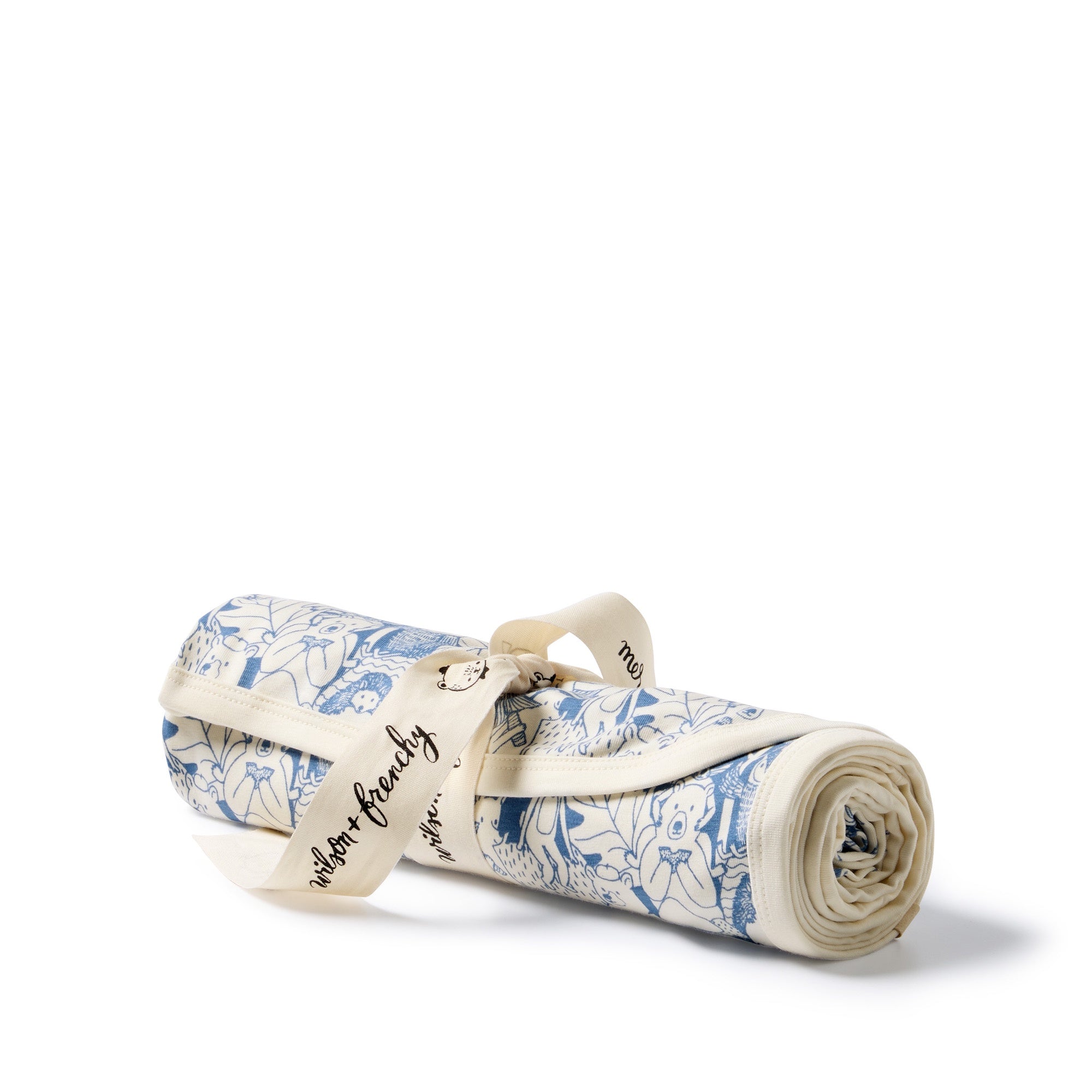 Woodland Adventures Organic Bunny Rug