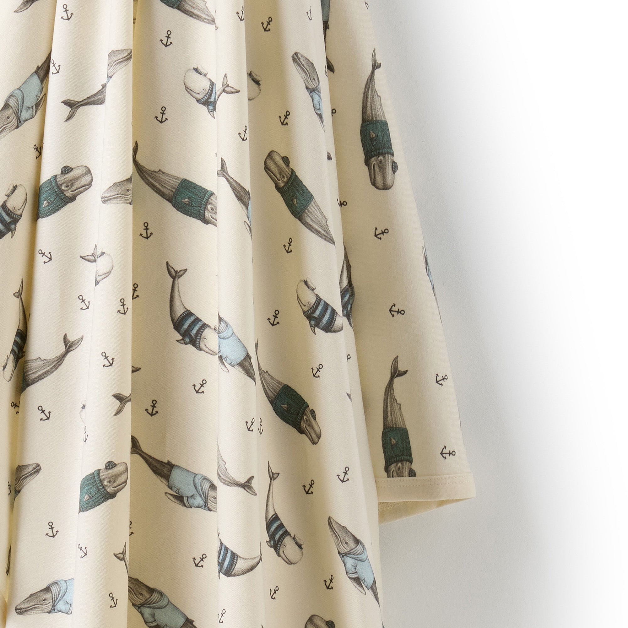 Woolly Whales Organic Bunny Rug