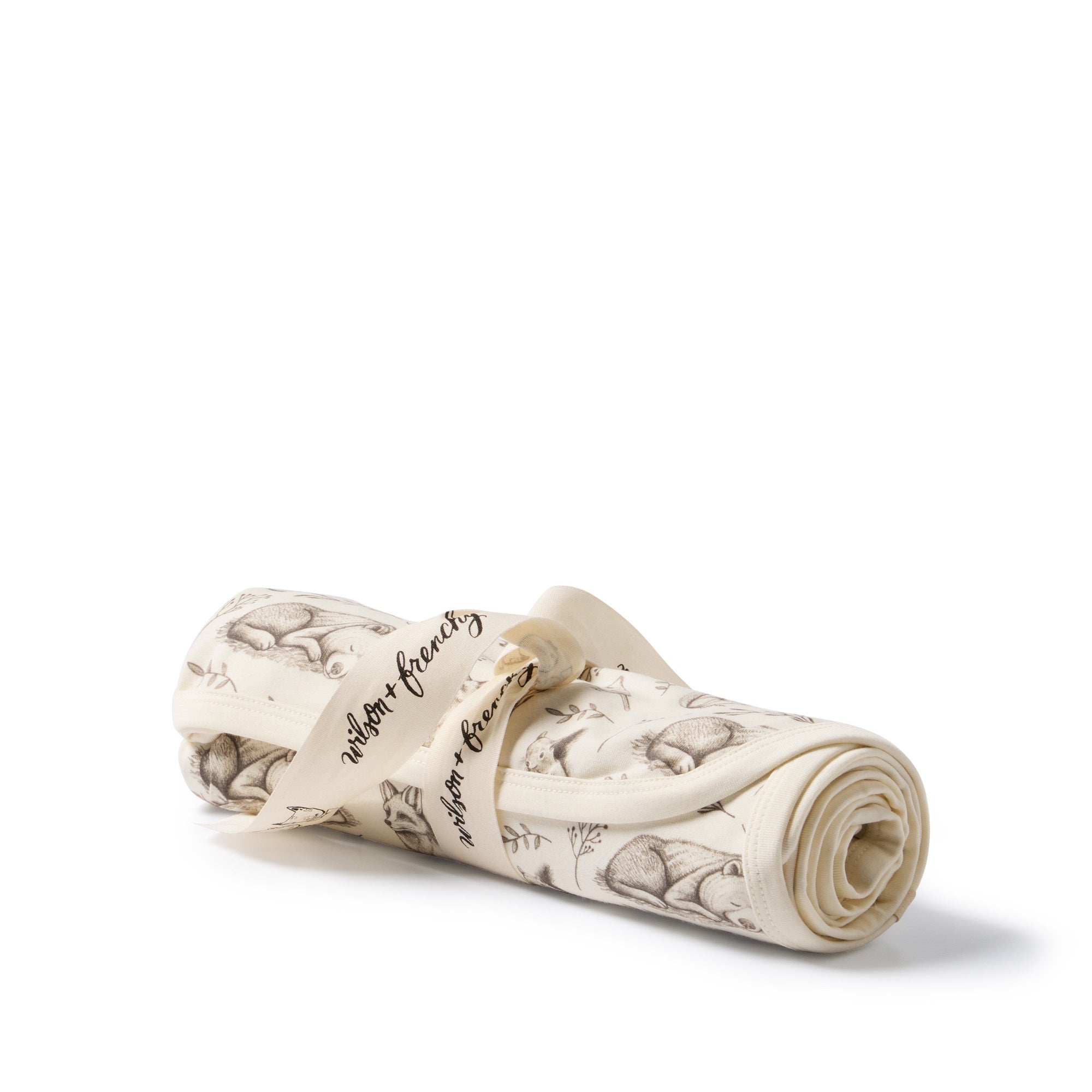 Foxglove Forest Organic Bunny Rug