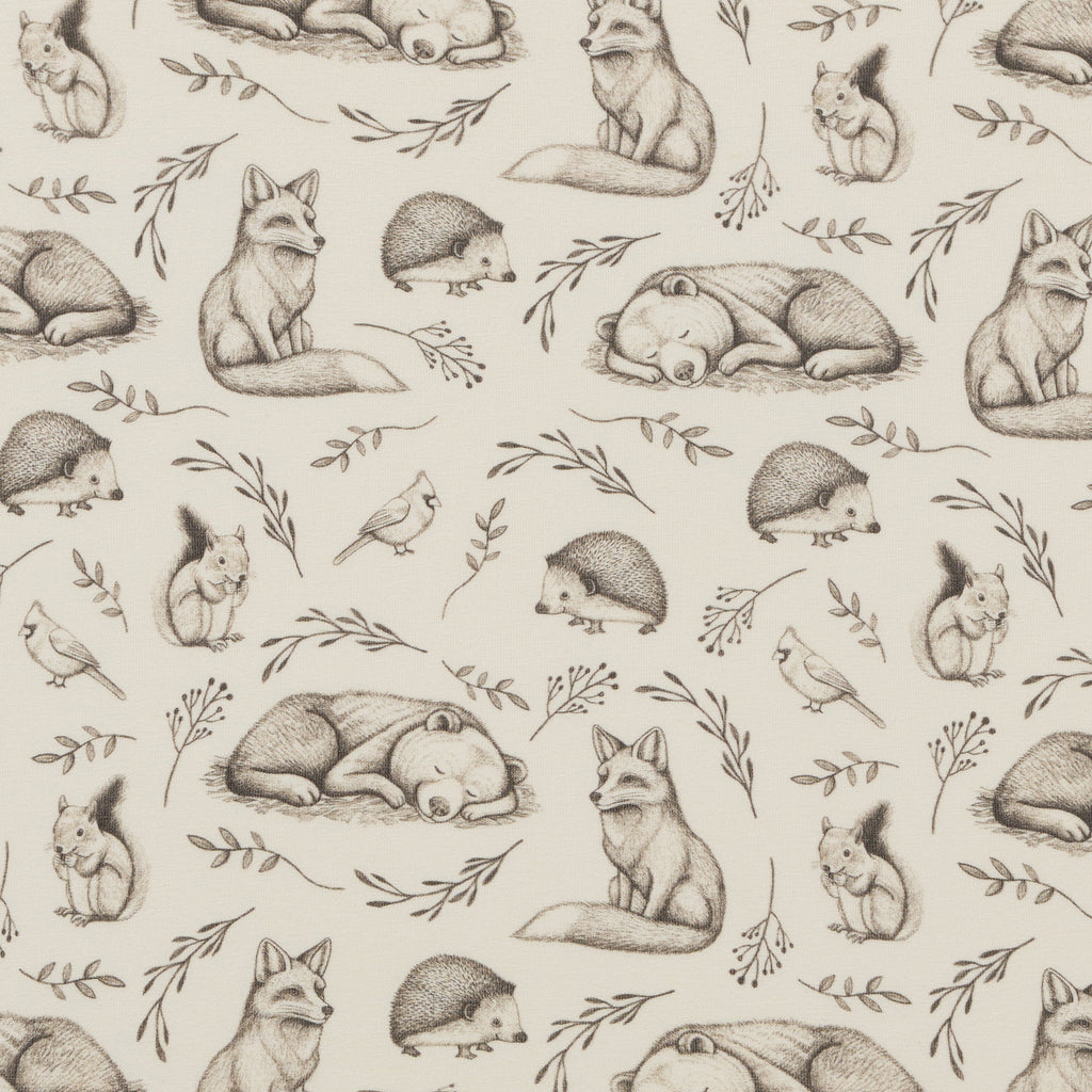 Foxglove Forest Organic Bassinet Sheet