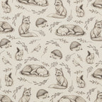Foxglove Forest Organic Bassinet Sheet