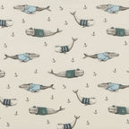 Woolly Whales Organic Cot Sheet