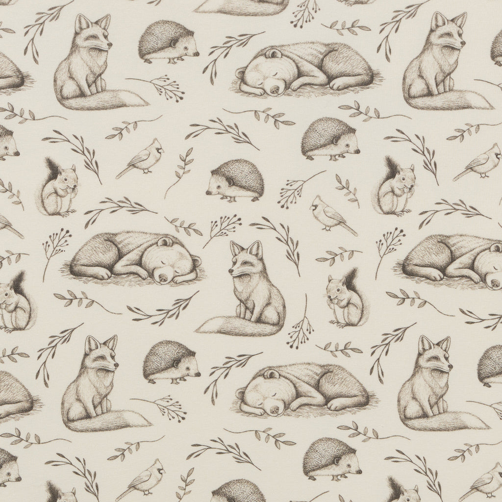 Foxglove Forest Organic Cot Sheet