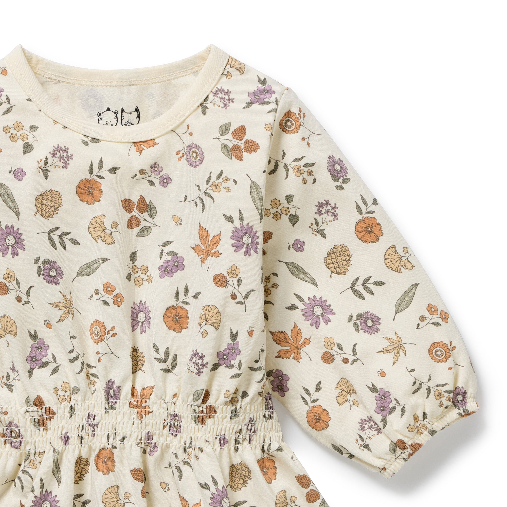 Maple Glow Organic Dress