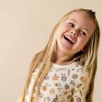 Maple Glow Organic Long Sleeved Pyjamas