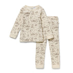 Foxglove Forest Organic Long Sleeved Pyjamas