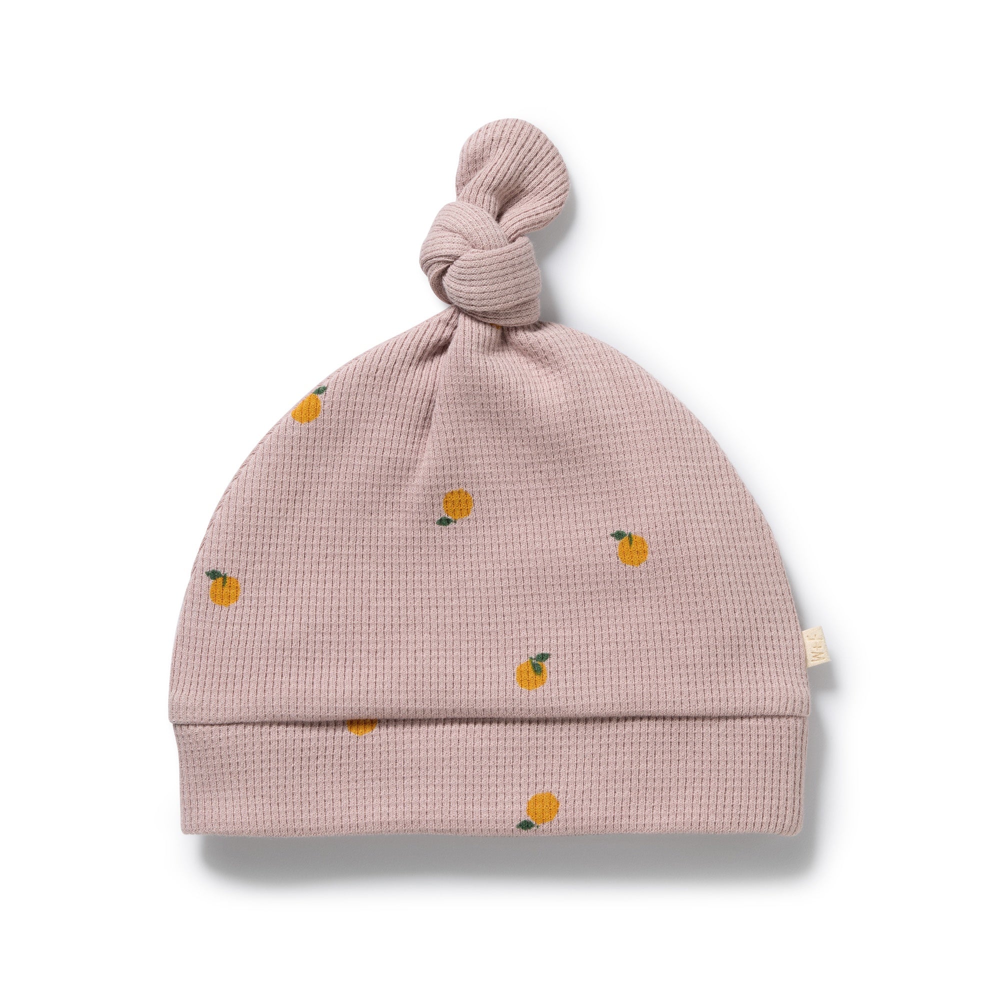Mini Mando Organic Waffle Knot Hat