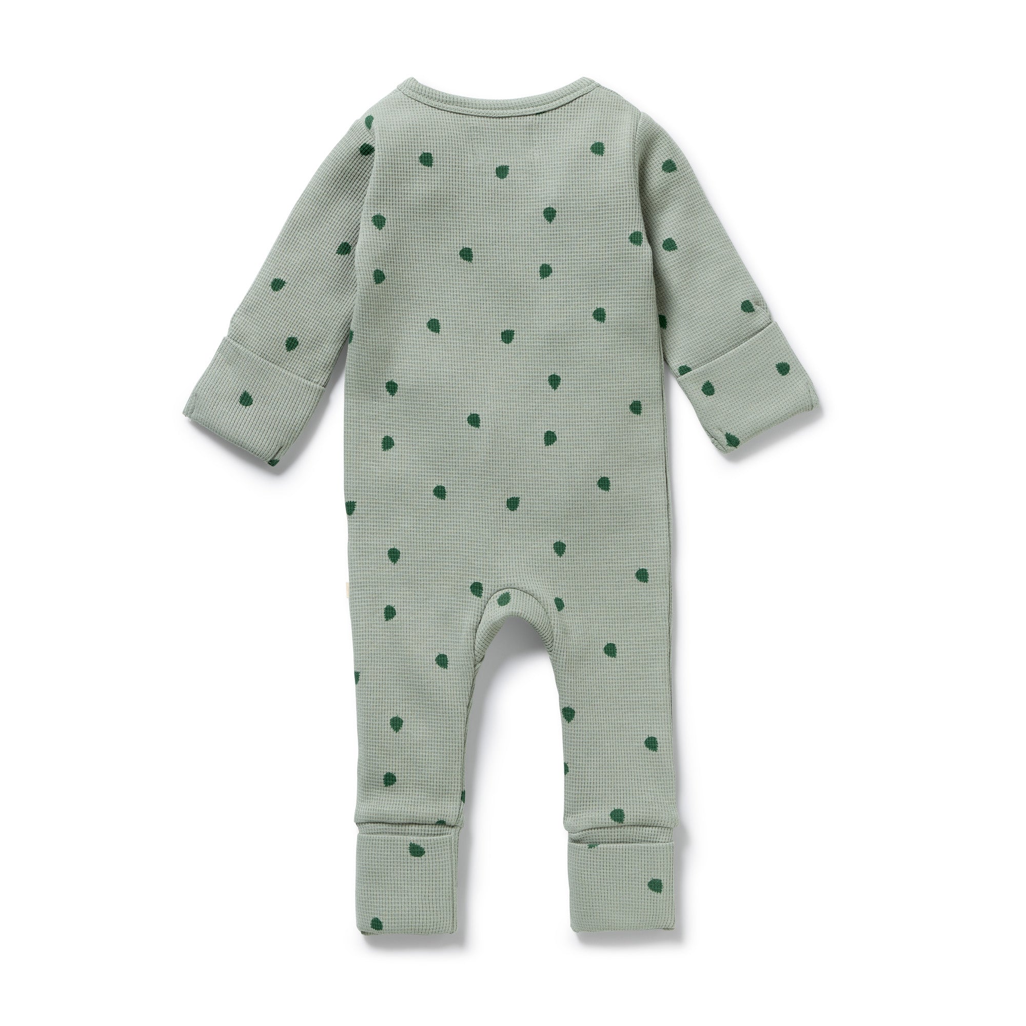 Tumbletwig Organic Waffle Zipsuit