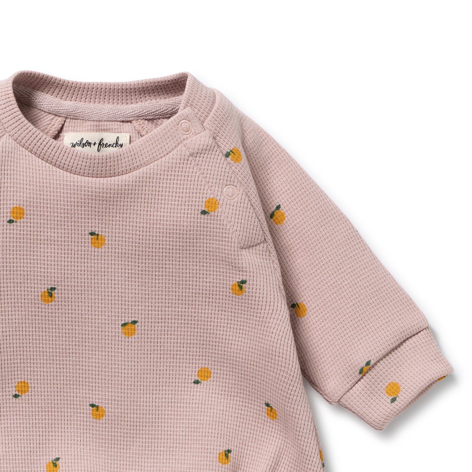 Mini Mando Organic Waffle Bodysuit