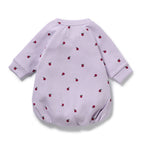 Berry Plums Organic Waffle Bodysuit