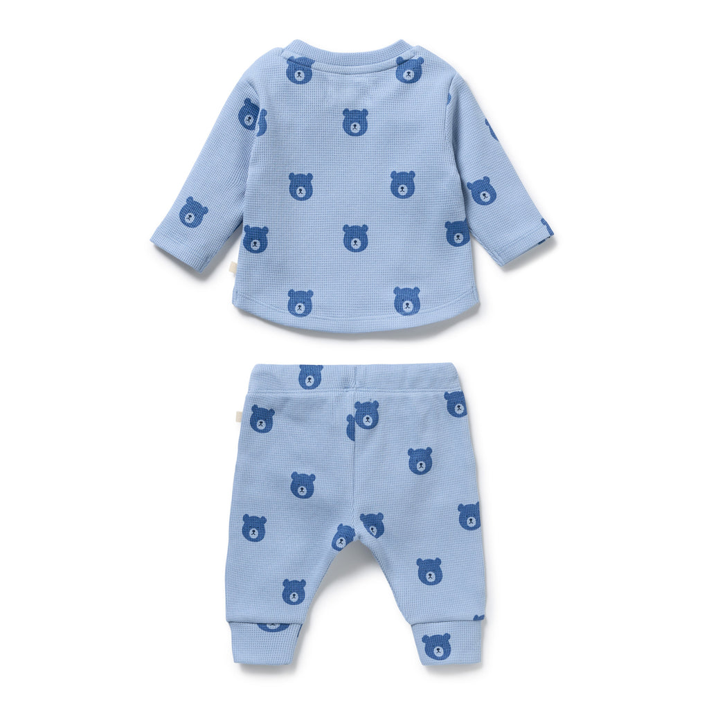 Bear Hugs Organic Waffle Set