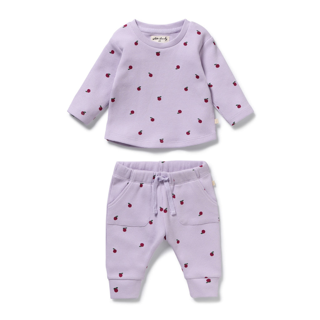 Berry Plums Organic Waffle Set