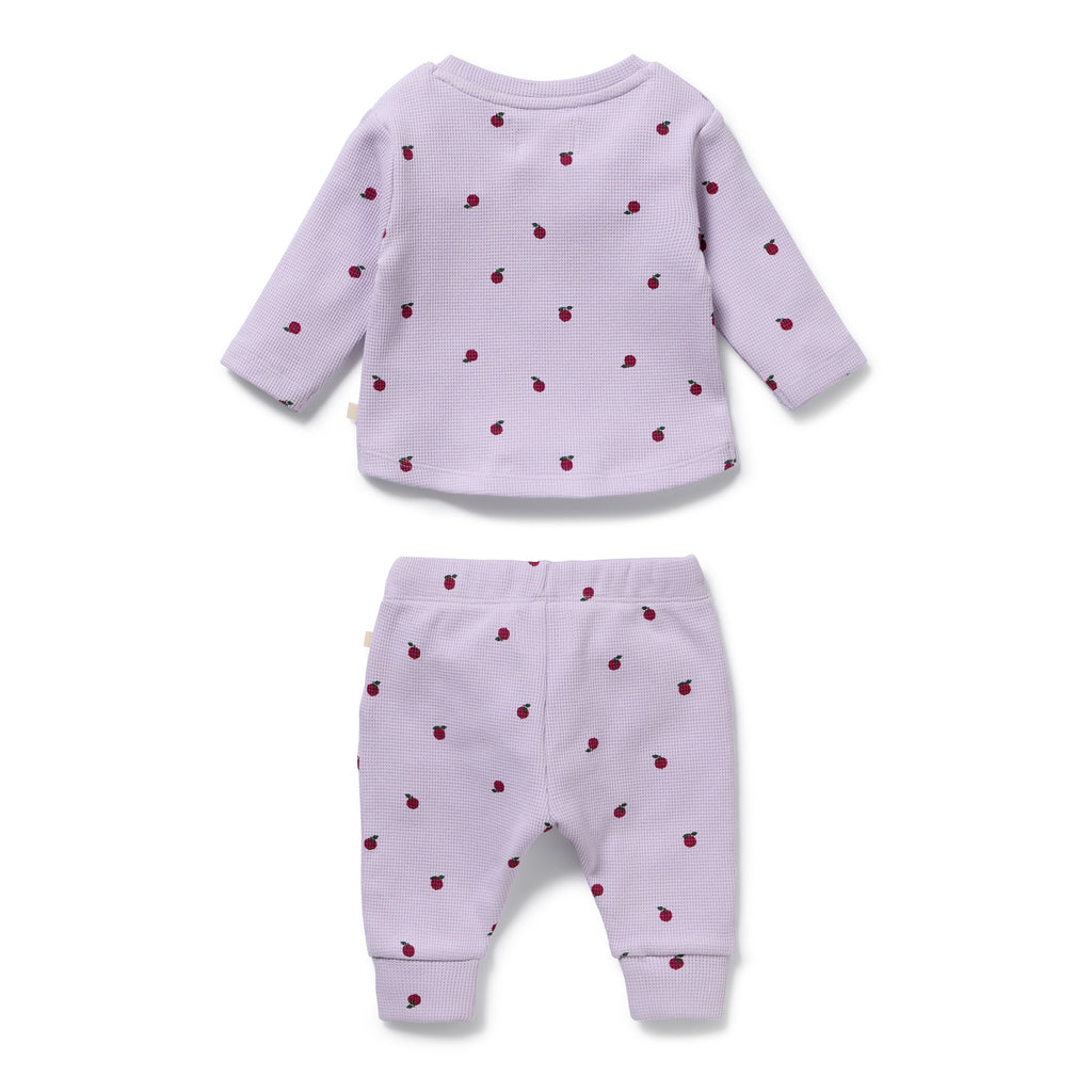 Berry Plums Organic Waffle Set
