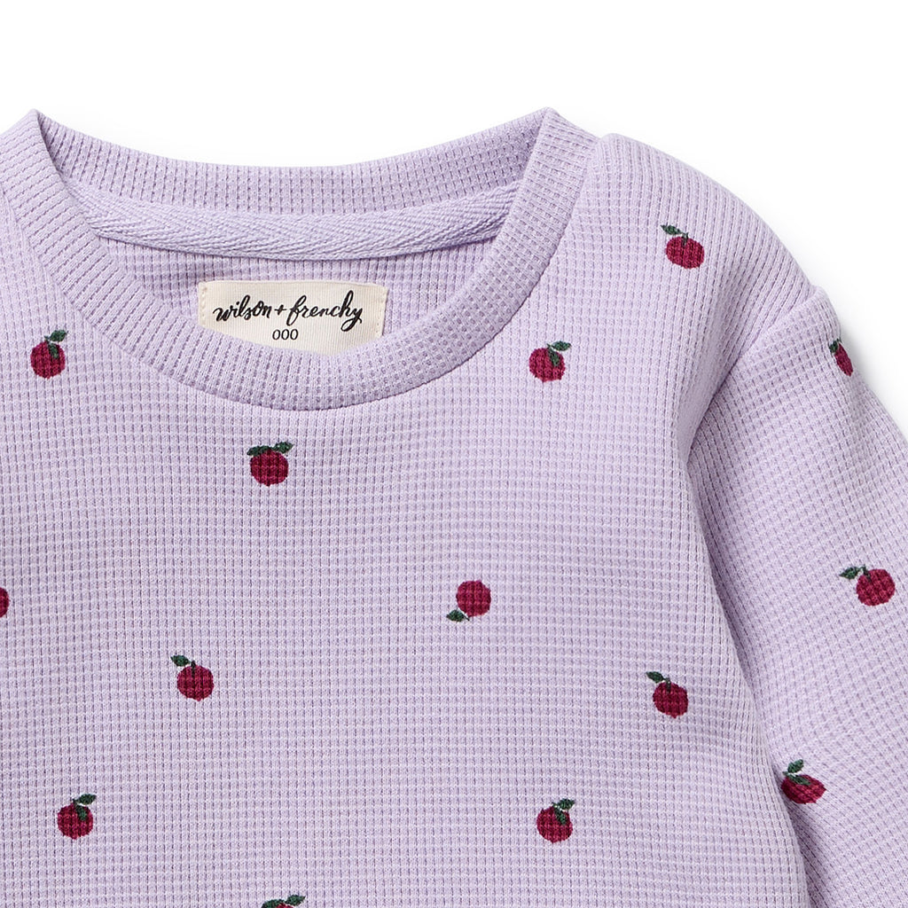Berry Plums Organic Waffle Set