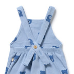 Bear Hugs Organic Waffle Overall