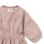 Mini Mando Organic Waffle Dress