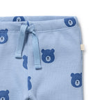 Bear Hugs Organic Waffle Legging