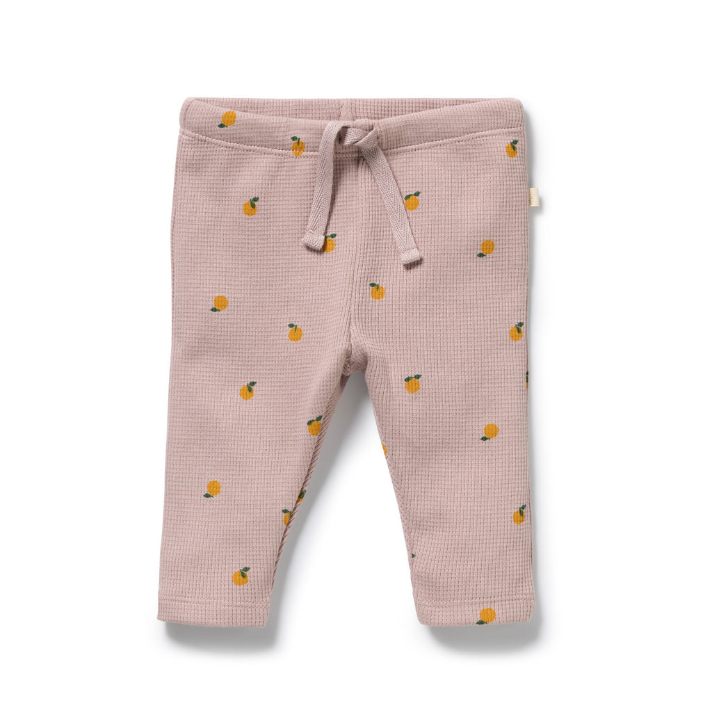 Mini Mando Organic Waffle Legging