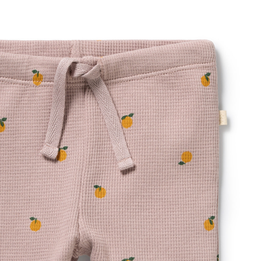Mini Mando Organic Waffle Legging