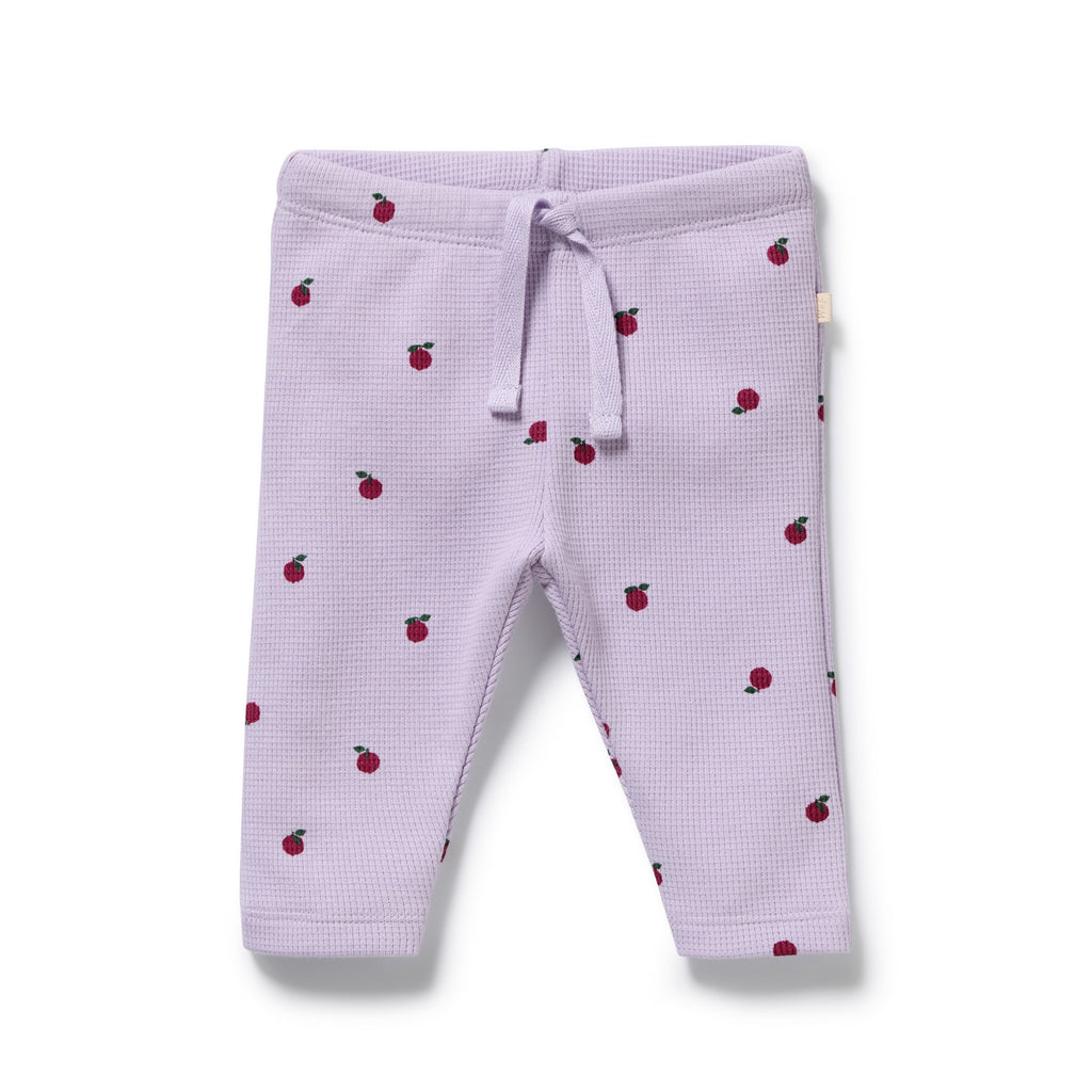 Berry Plums Organic Waffle Legging