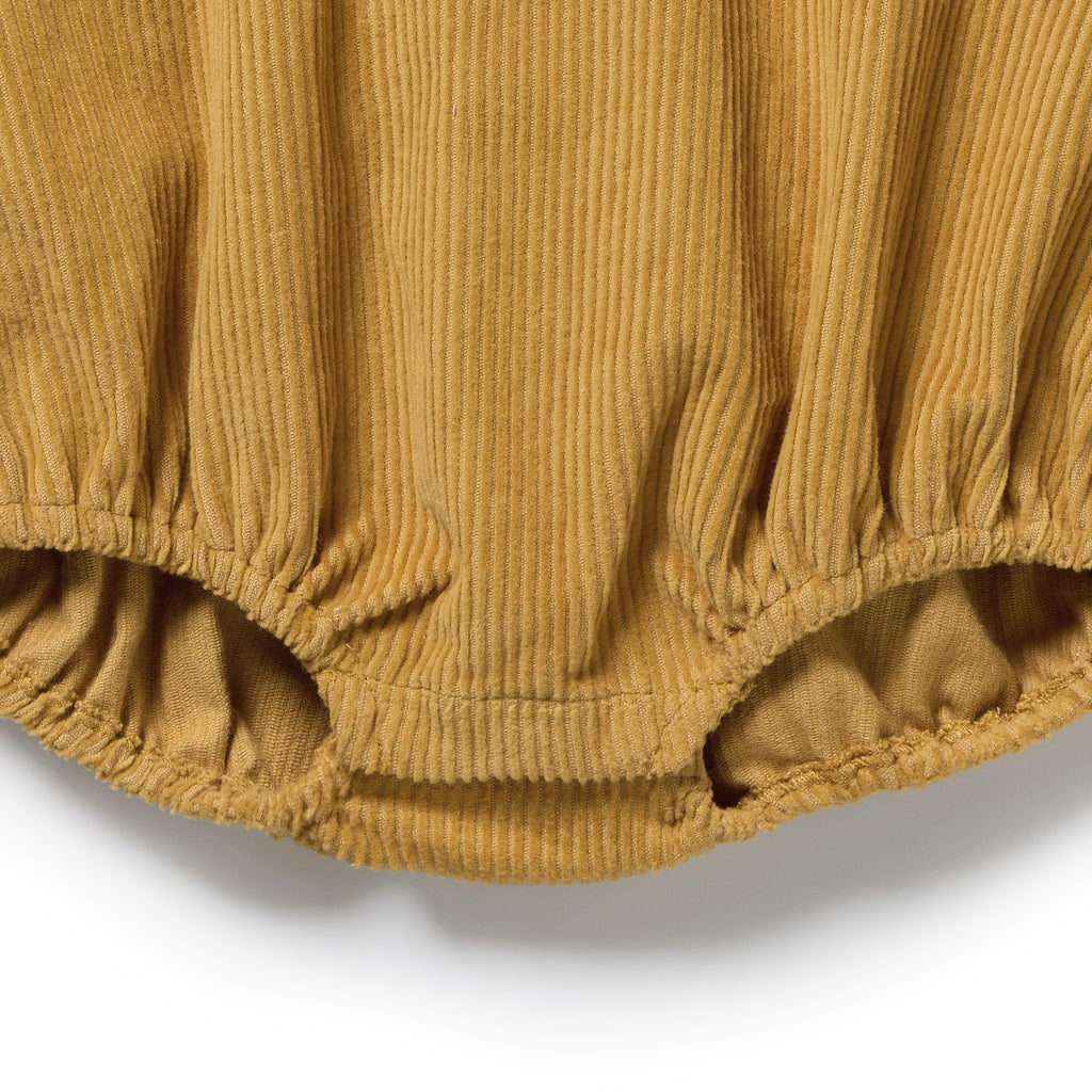 Amber Glow Organic Cord Bodysuit
