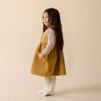 Amber Glow Organic Cord Dress