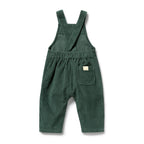 Moss Green Organic Cord Overall