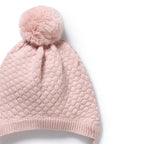 Marshmellow Organic Knitted Bubble Bonnet