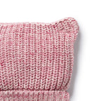 Rhubarb and Cream Organic Knitted Bear Hat