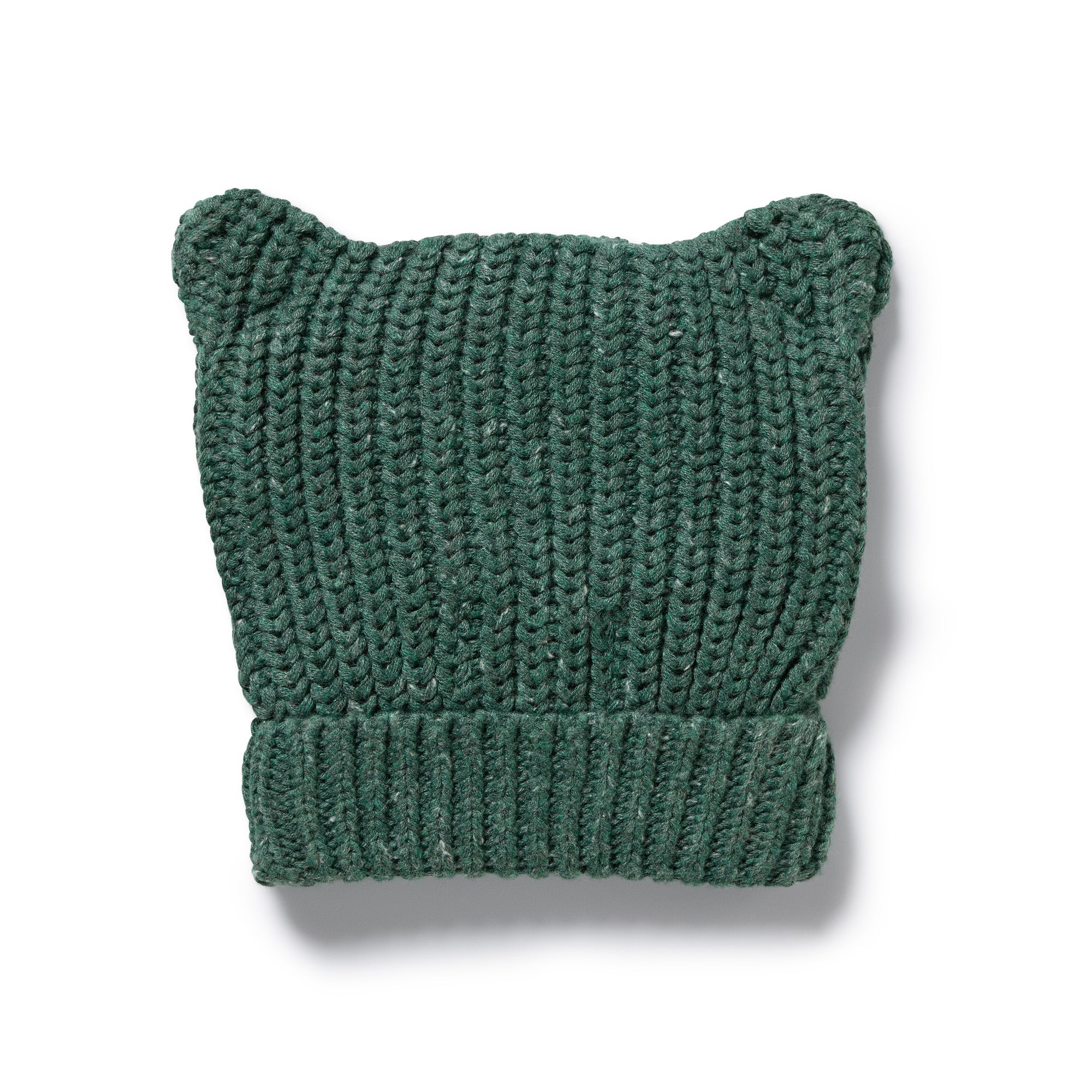 Clover Organic Knitted Bear Hat