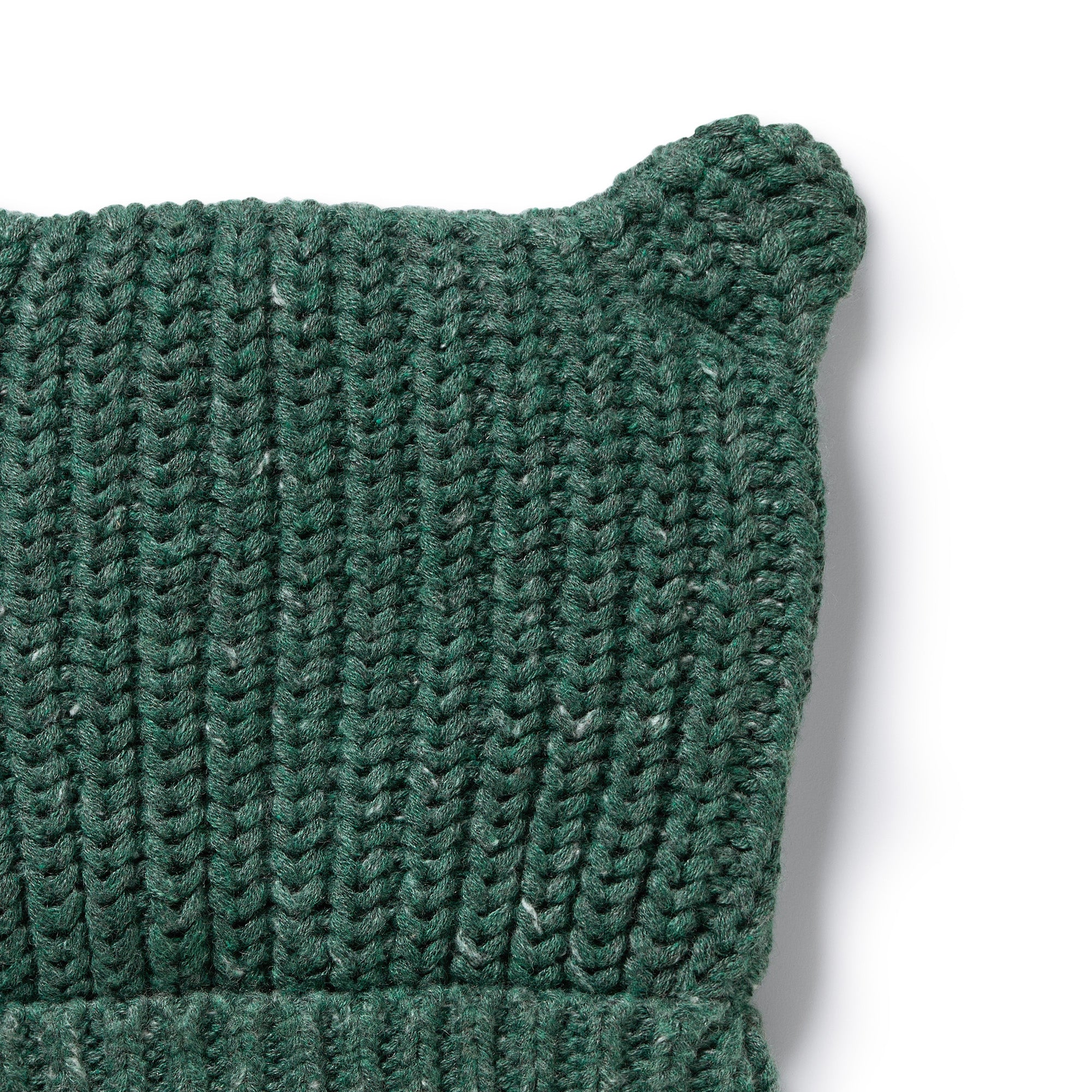 Clover Organic Knitted Bear Hat
