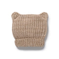 Sandstone Organic Knitted Bear Hat