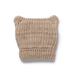 Sandstone Organic Knitted Bear Hat