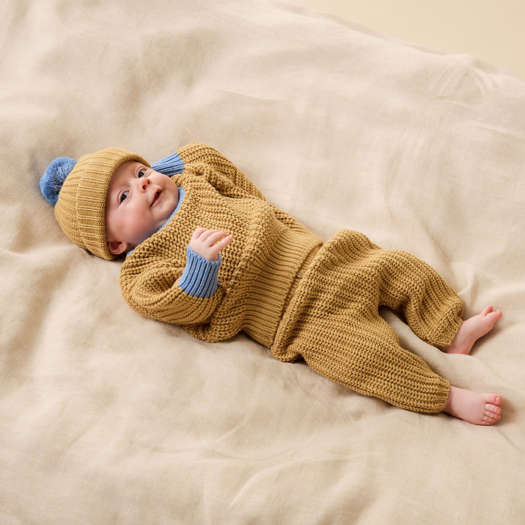 Honey Drop Organic Knitted Hat