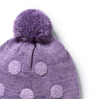 Mulberry Organic Knitted Bauble Hat