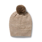 Sandstone Organic Knitted Bauble Hat