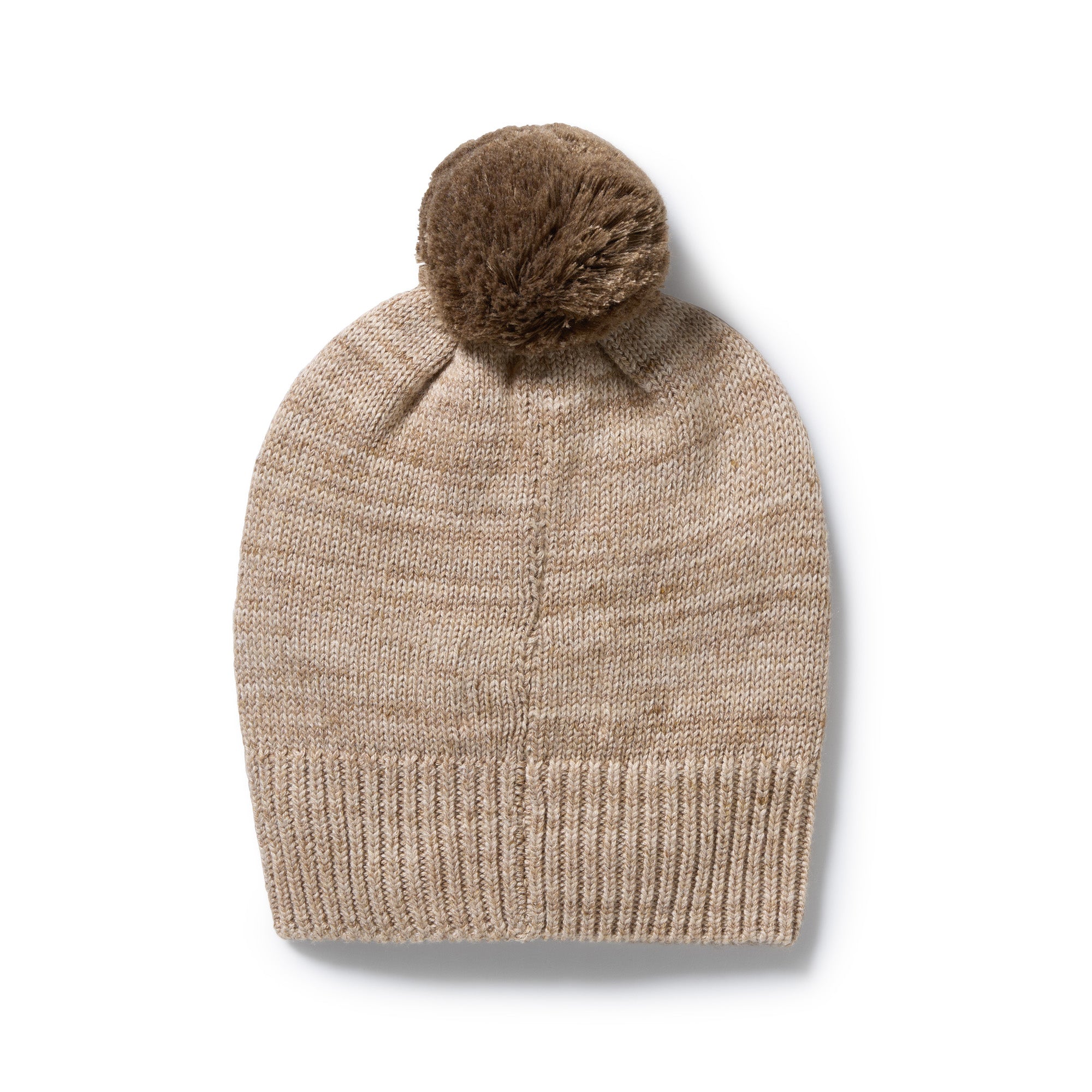 Sandstone Organic Knitted Bauble Hat