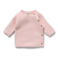 Marshmallow Organic Knitted Bubble Kimono Cardigan