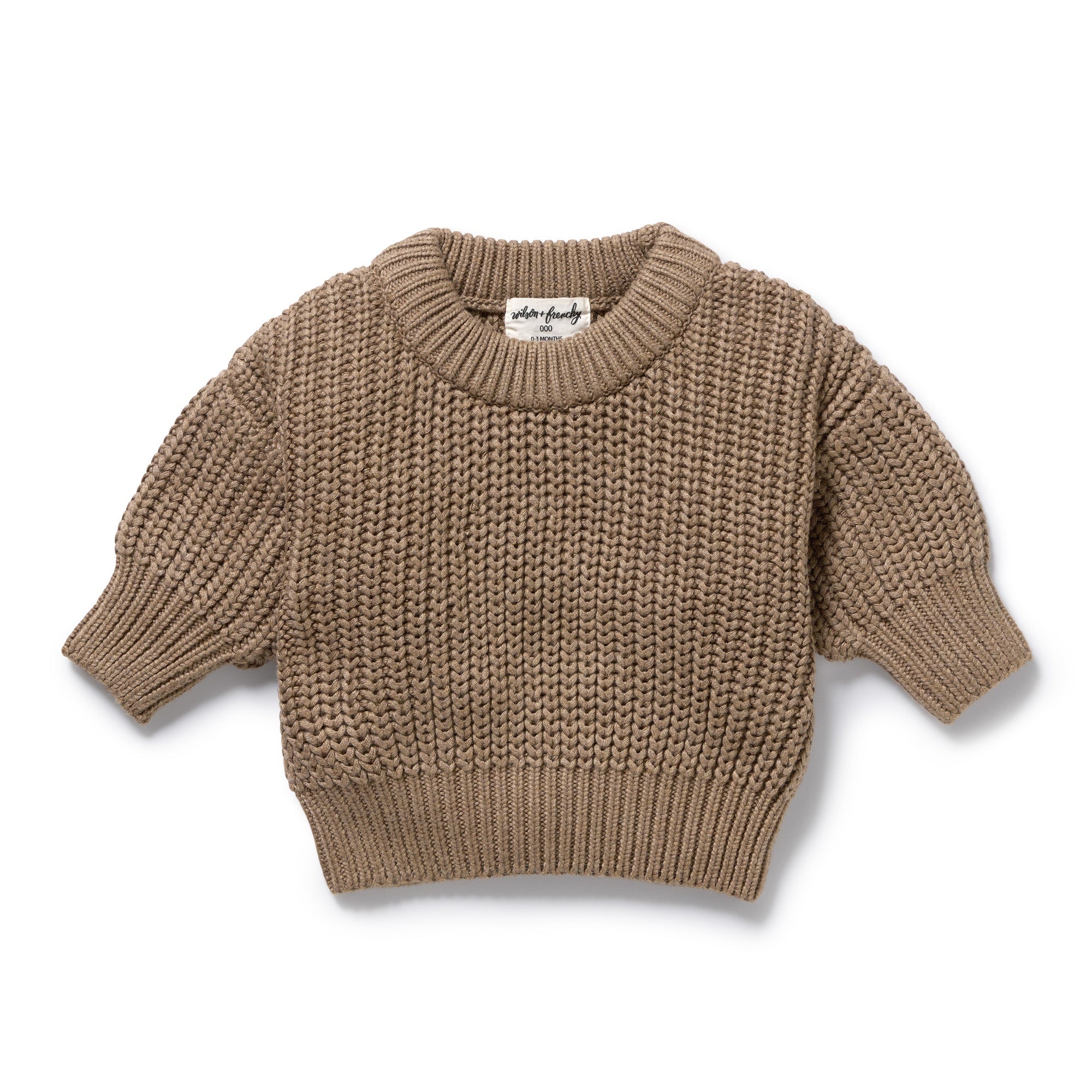 Chestnut Organic Knitted Jumper – Daisy and Hen