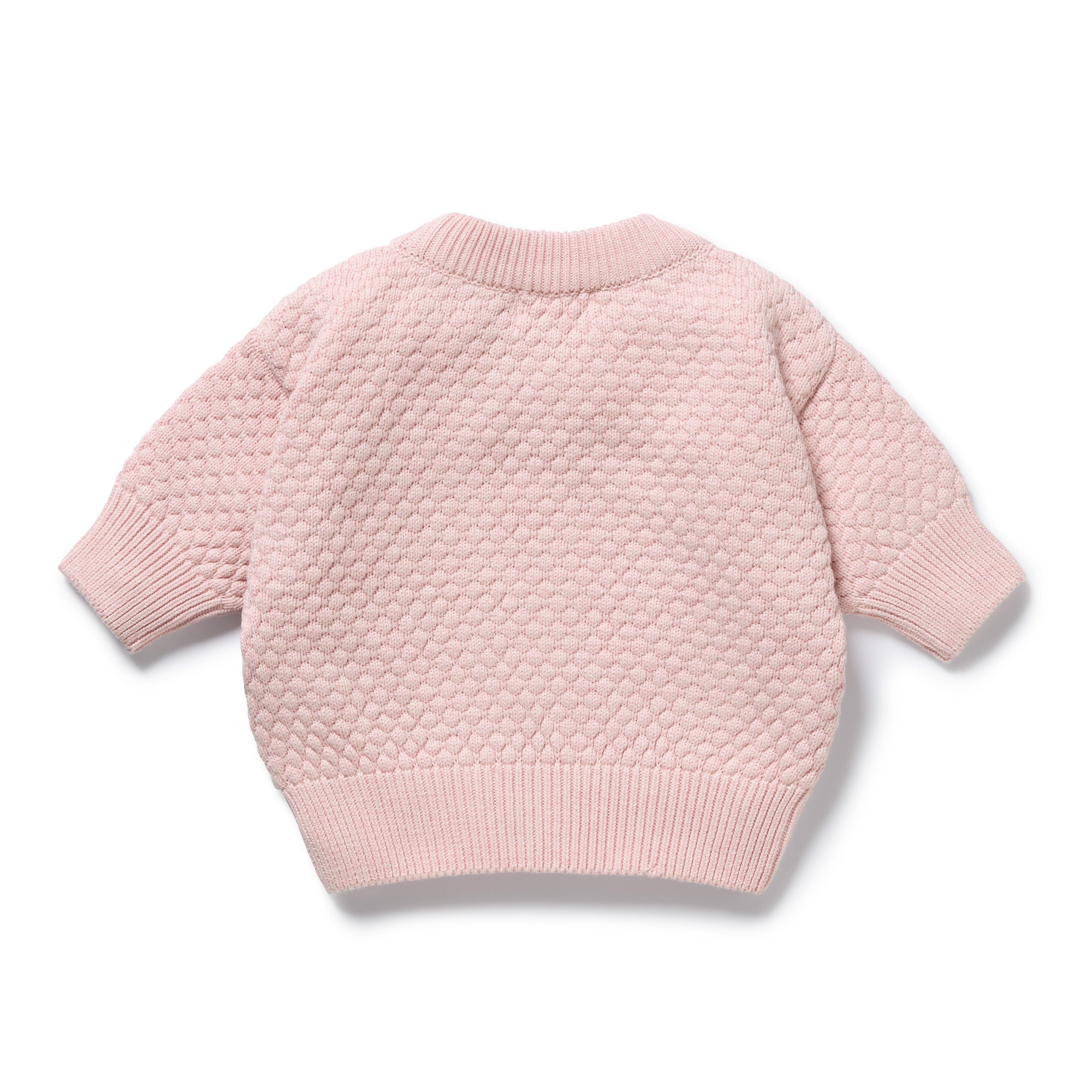 Marshmellow Organic Knitted Bubble Jumper