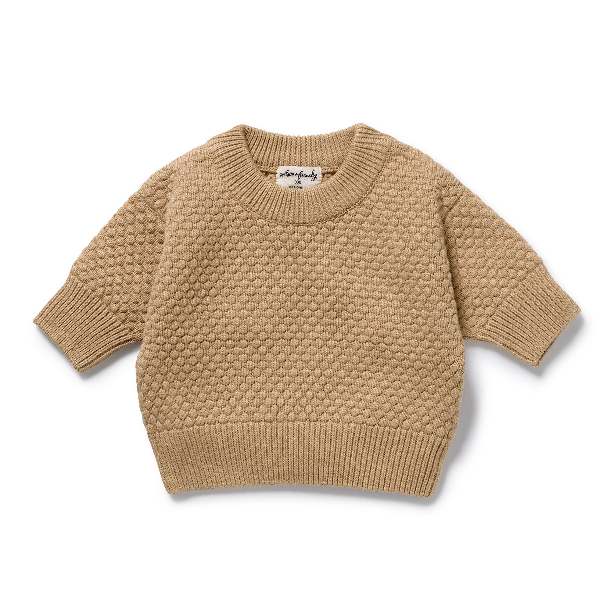 Oat Organic Knitted Bubble Jumper