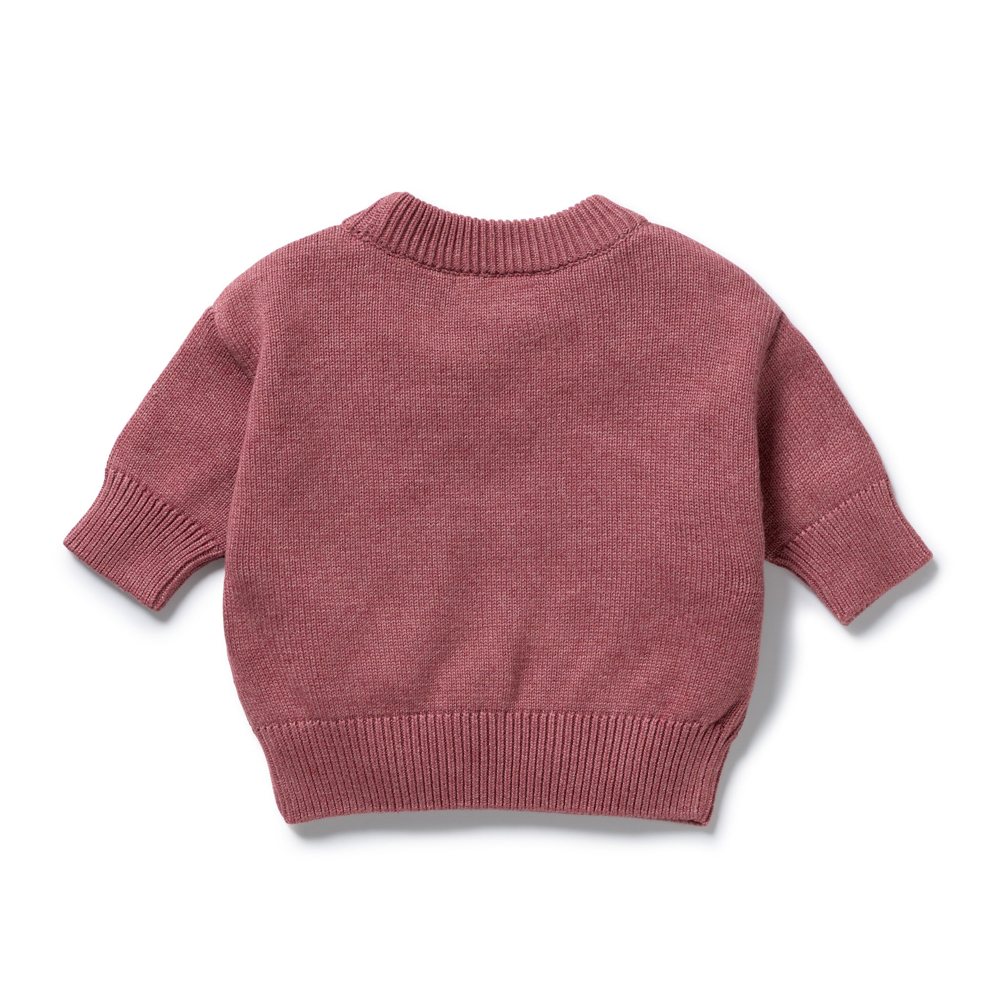 Rhubarb Organic Knitted Bauble Jumper