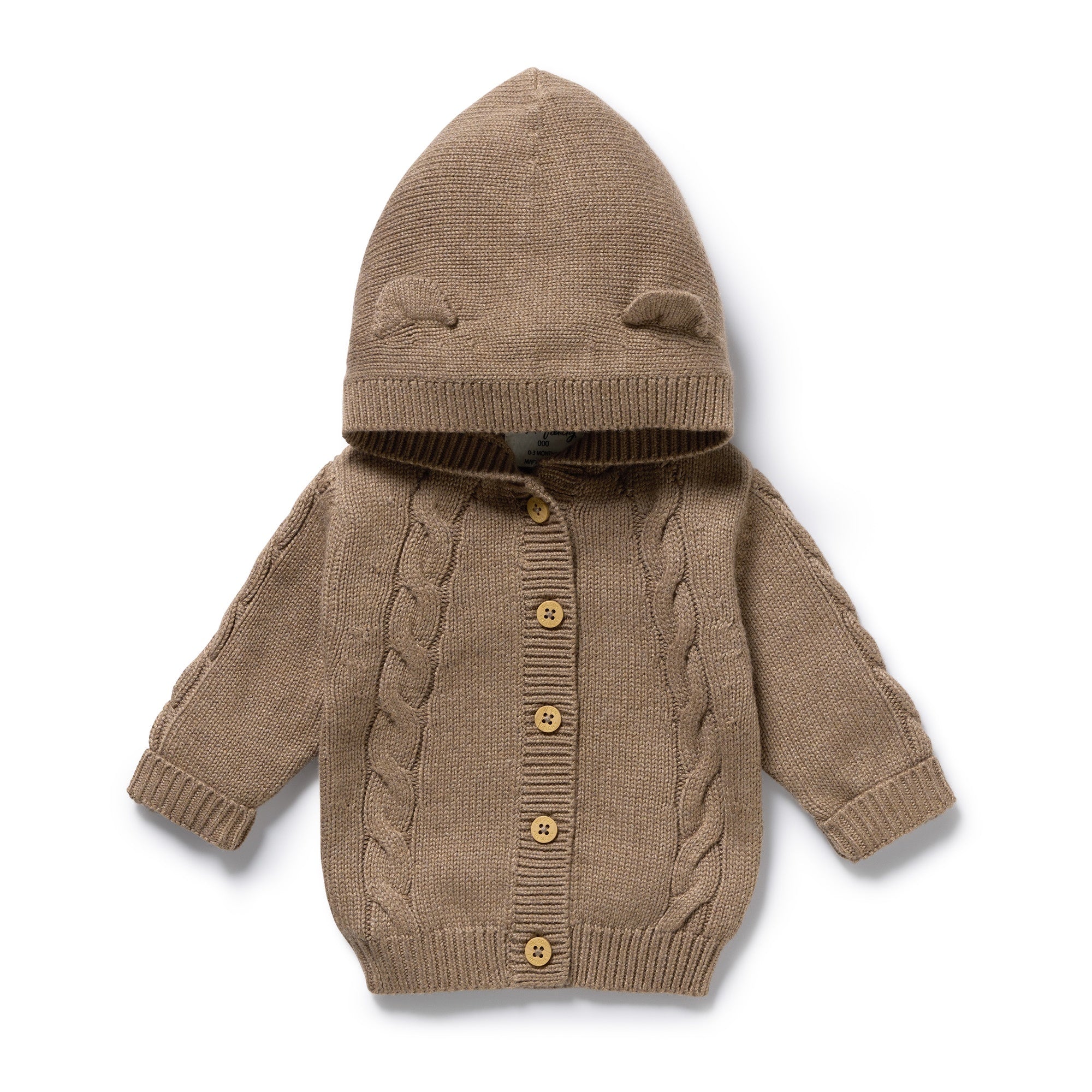 Chestnut Organic Knitted Cable Jacket – Daisy and Hen