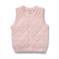 Marshmallow Organic Knitted Bubble Vest