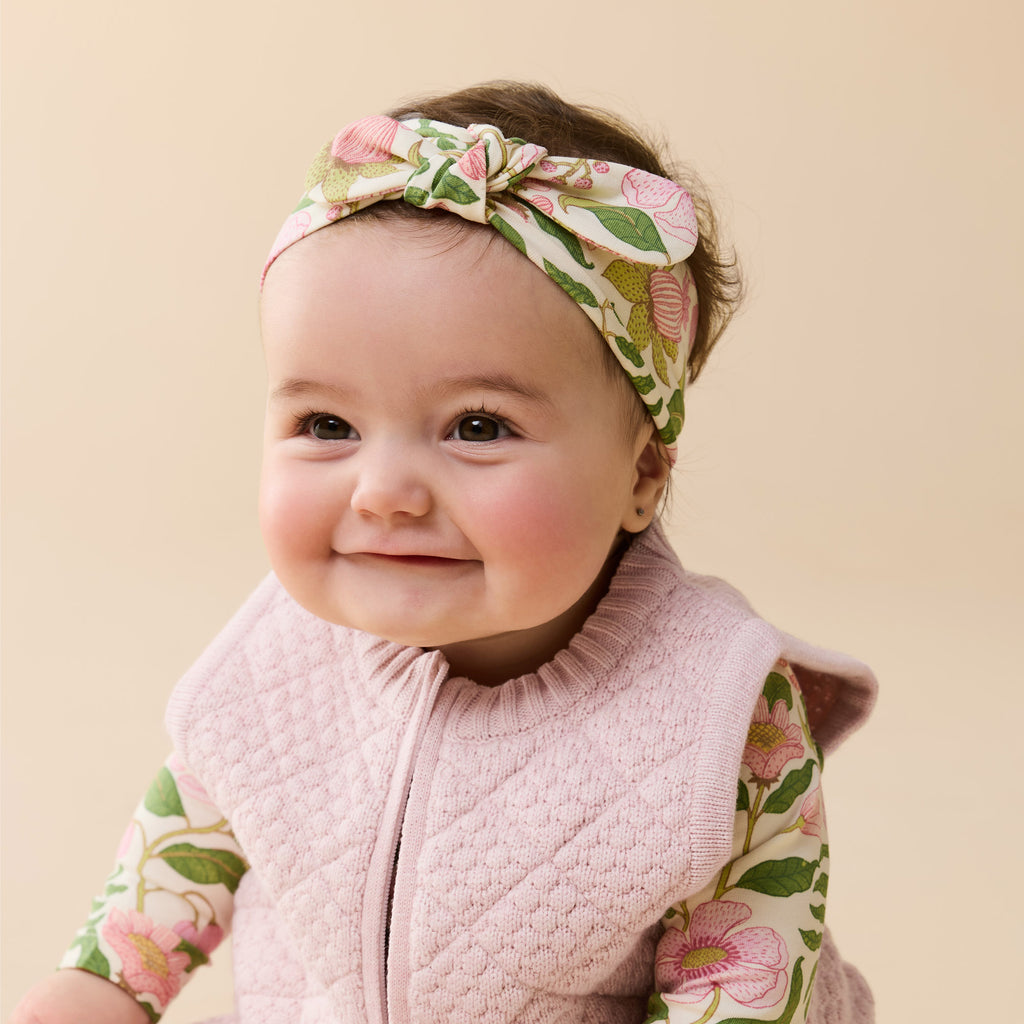 Marshmallow Organic Knitted Bubble Vest