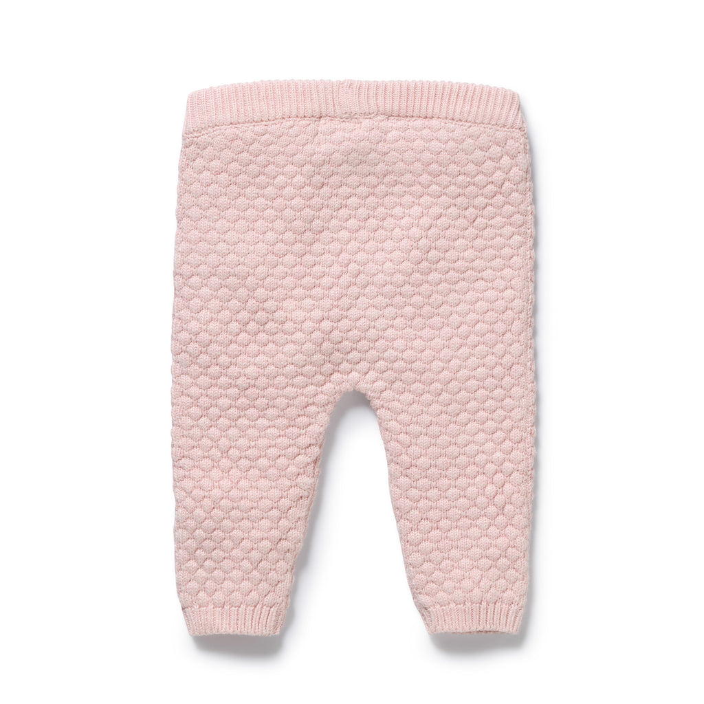 Marshmallow Organic Knitted Bubble Legging