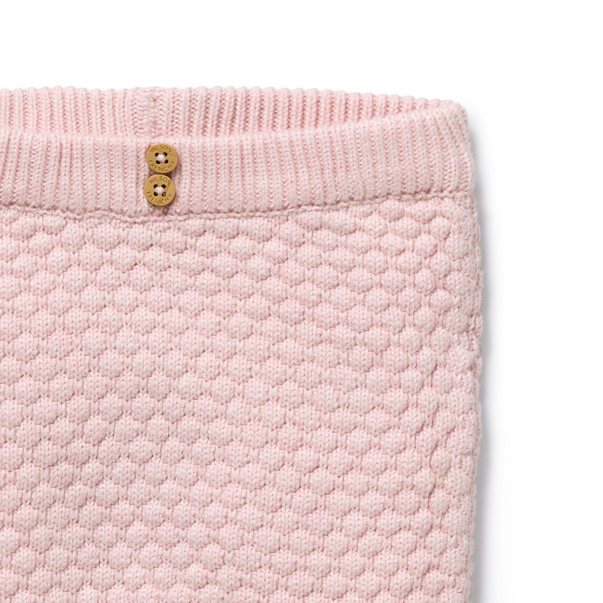 Marshmallow Organic Knitted Bubble Legging