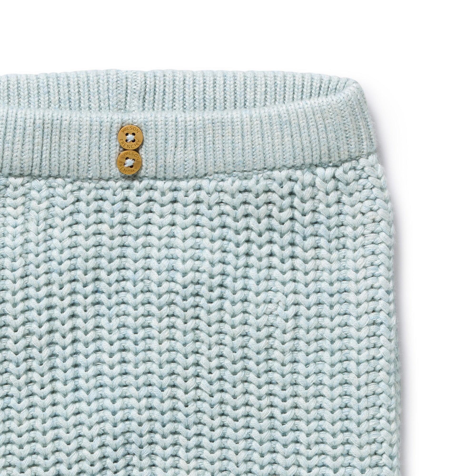 Cloud Blue Organic Knitted Legging