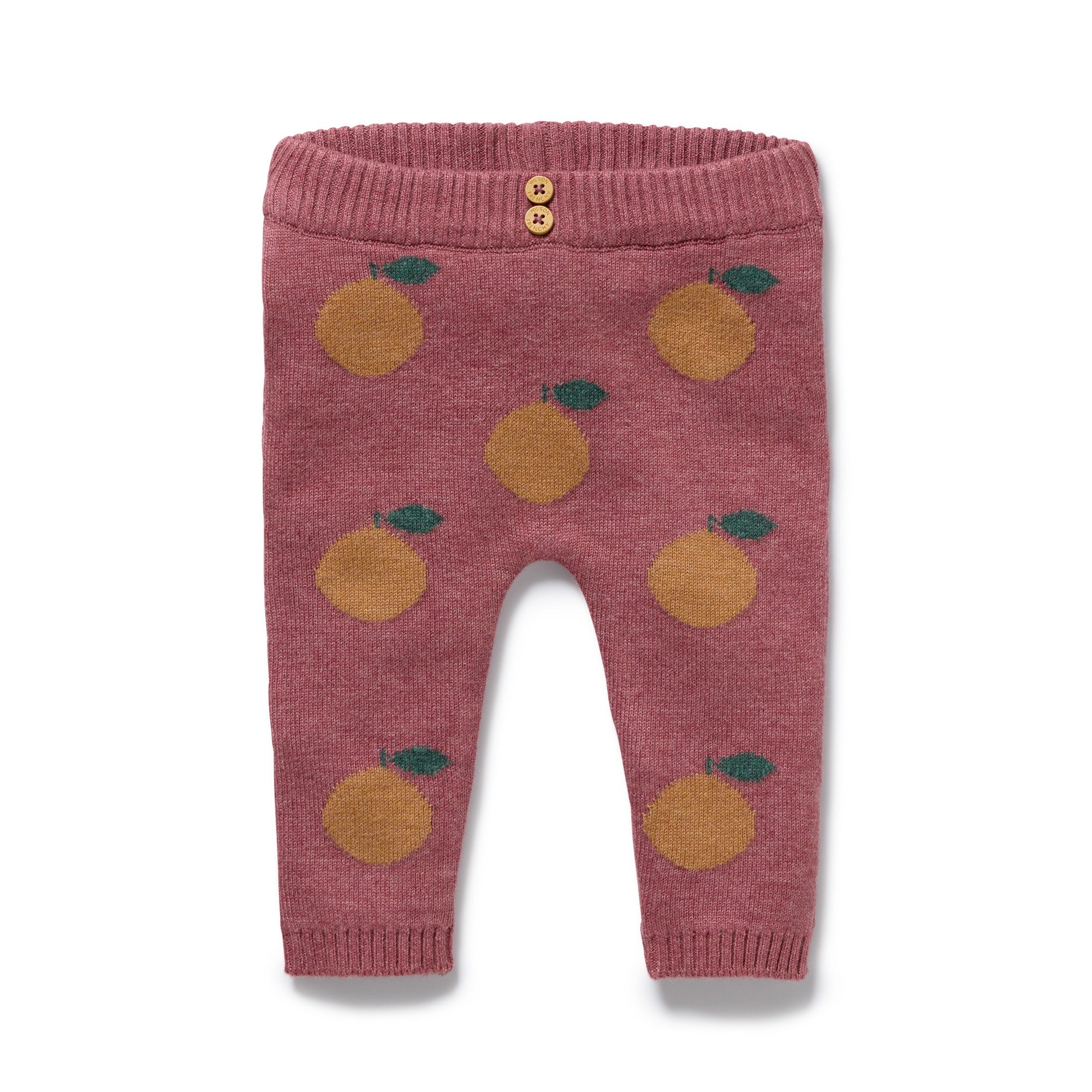 Clementine Organic Knitted Jacquard Legging